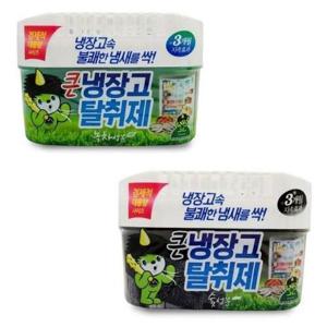 산도깨비 큰 냉장고 탈취제 숯 녹차 냄새 제거