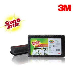 3M수세미 스카치브라이트 강력 블랙스펀지 수세미 6입