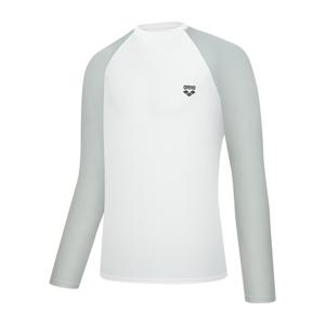 선셋 릴렉스핏 래쉬가드A4BM1RR46WHT_MN