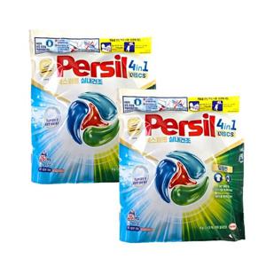 [헨켈] 퍼실 디스크 실내건조 리필 26개입x2개 /퍼실캡슐세제