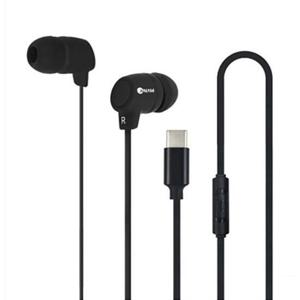 (아남 C타입 유선이어폰 블랙 AN-C2/1.2M (1개)