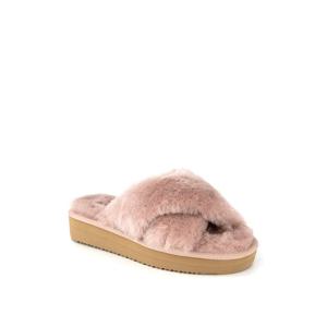 [탠디] 여성 퍼 슬리퍼 (굽 3CM) G24429_PINK