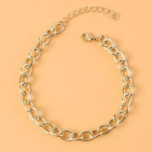 토글 체인발찌 여성 악세사리 패션 데일리룩 골드발찌