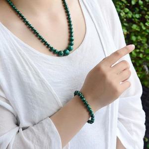 커플 팔찌 수호천사 말라카이트 6mm 쌍팔찌 천연원석