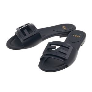 [럭셔리에비뉴] 8R8136 AE7T F0ABB 여성 바게트 로고 샌들