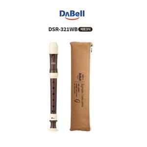 다벨 나무무늬 리코더 DSR-321WB (바로크식) 교육악기 바로크식리코더