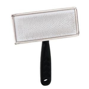 강아지 슬리커 브러쉬 블랙 L 고양이 죽은털 빗질