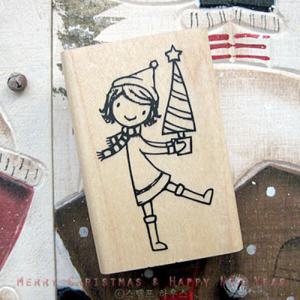 아트박스/스탬프 하우스 [크리스마스]트리소녀