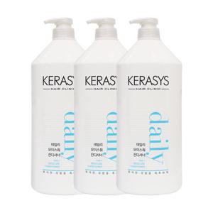 케라시스 데일리 모이스춰 컨디셔너 1500ml (대용량) x3