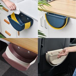 라임 다용도 실리콘 주방수납 폴딩바구니 랜덤색상