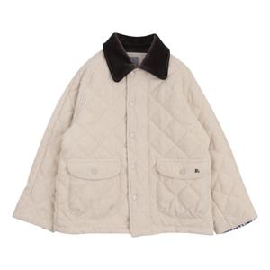 [빈]아이보리 패딩 코듀로이 자켓BY61JK02IV