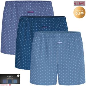 BYC비비드한컬러60수프리미엄트렁크팬티3매입MCG1479