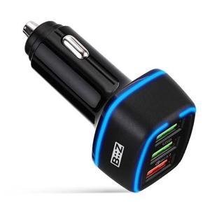 비즈 차량용 QC3.0 고속 충전기 USB 3포트 MSCC-Q30 차량용 휴대폰 충전기 스마트폰 충전