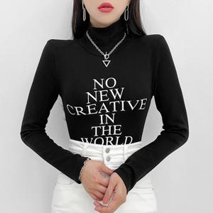 [금찌]금찌 워크 레터링 기모 폴라 티 ST7884T