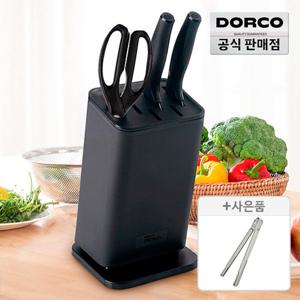 도루코 항균 칼블럭4종(식도+과도+가위+칼블럭)