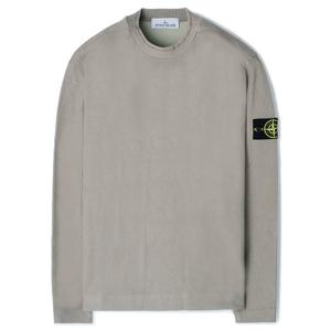 23SS 스톤 와펜 골지 롱슬리브 머드그레이 781565656 V0092