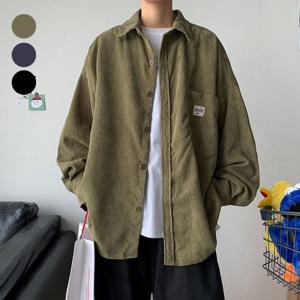 남성 오버핏 골덴 남방 URK054