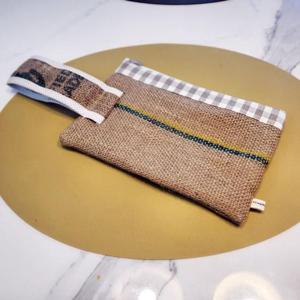 [라일리] Rly 황마 커피자루 파우치_샷츠