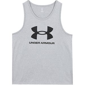 [정품] 언더아머 UA 스포츠스타일 로고 탱크 민소매 티 (1382883-035)