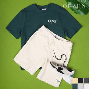 [올젠] 올리버 레터링 밴딩 반바지 S (ZMC2PH1909)