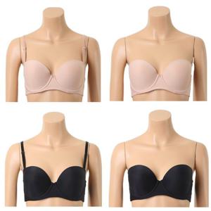 [비비안(언더웨어)]끈 떼서도 입고 연결해서도 입는 끈 탈부착 데일리 심플 몰드브라 BR366A