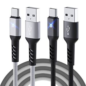 C타입 고속충전 케이블 LED 플렉시블 50cm