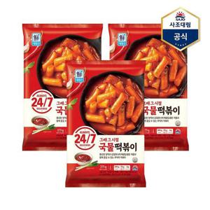 [사조대림]대림생국물떡볶이 373g  X 3개