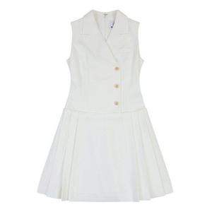 [에꼴드파리][에꼴드파리] 카라넥 민소매 원피스_RB23WOA001Y