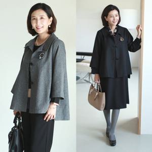 [쉬즈마담]J31580 루아 둥근카라 하객룩 정장 자켓