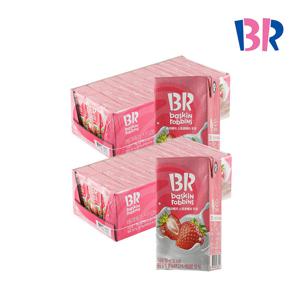 [배스킨라빈스] 멸균우유 베리베리 스트로베리 190ml, 48개(2박스)