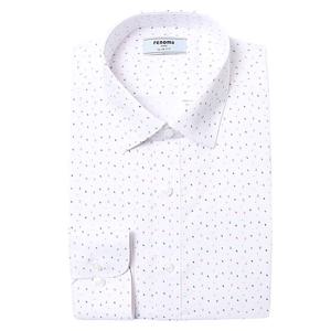 [레노마(셔츠)]레노마셔츠 23 S/S 스판프린트 슬림핏 RNSSL0-137-WH