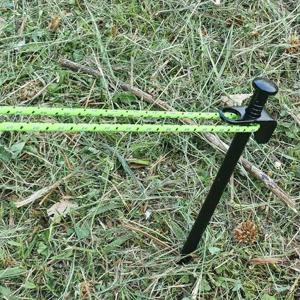 캠핑용 네온 반사광 타프줄 로프 4mm x 5m