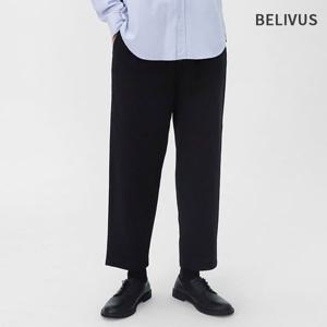 [빌리버스]빌리버스 남자 팬츠 와이드 9부 밴딩 면바지 BWS051
