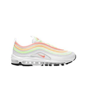나이키 에어맥스 97 에센셜 화이트 아토믹 핑크 멜론 틴트 베얼리 볼트 CZ6087-100