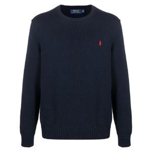폴로 랄프로렌 로고 자수 니트 스웨터 710810846001