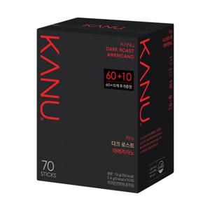 맥심 카누 다크 레귤러 60T+10T