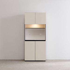 N5143 빌트인 LED 홈카페 수납장 800 8colors