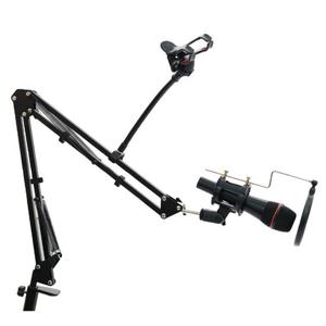 탁상 고정용 마이크 스탠드 세트 3단 꺾임 마이크세트 마이크거치대 개인방송촬영 영상촬영 동영상촬영 방송장비 촬영장비 마이크스탠드 탁상고정