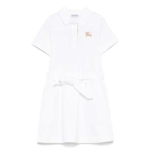 주니어 버버리 원피스 8105088 A1464 White