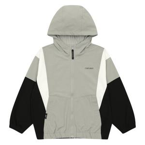 [에꼴리에]MARIO남아 절개 배색 후드 점퍼 23C5101_GY