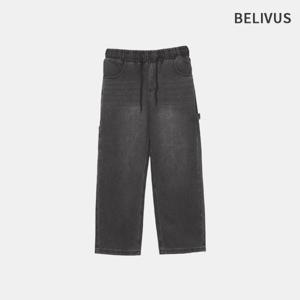 빌리버스 남자 올밴딩 와이드핏 카펜더 데님 진 청바지 빅사이즈 BHL109