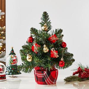 [모던하우스] 올인원 미니트리 30cm 체크팟