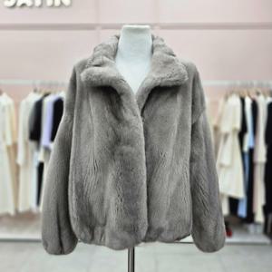 [샤틴]천연모피 풀스킨 밍크코트S254C014A13