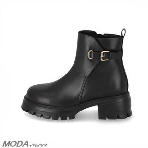 [엘칸토]경량 쿠션 기모 청키 여성 워커부츠 1XWA71XM_GN