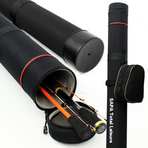 싸파 sapa 원형 원통가방 125cm STB-403 블랙 / 루어 낚시가방