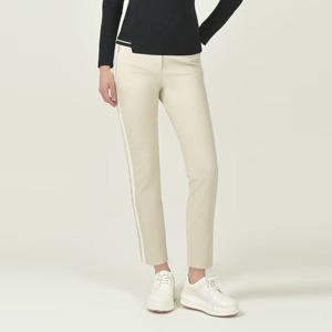 [헤지스골프]아이보리 여성 약 본딩 스트레이트 핏 팬츠(HWPA5D711I1)