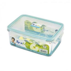 이지필림 트라이탄 밀폐용기 직사각 4-1호 1.2L 밀폐용기 보관용기 찬통 보관통