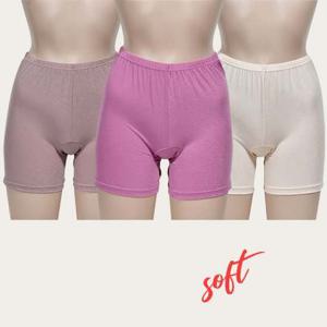 (창민)시원한 무지 인견 속바지겸 여성 드로즈팬티