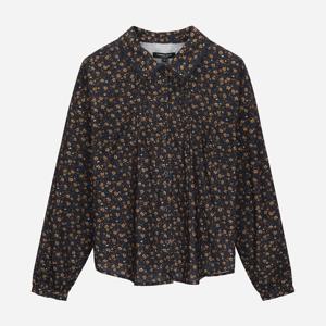 [써스데이아일랜드]플라워 기모 블라우스 T258MBL239W