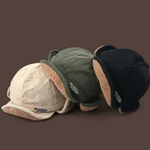 코듀로이 골덴 뽀글이 양털 귀달이 모자 군밤모자